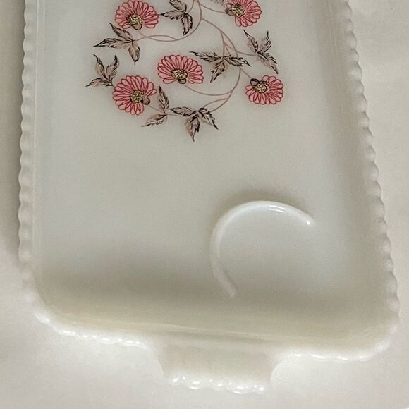 Anchor Hocking Fire King Primrose & Fleurette Snack PLATES ONLY - Picture 13 of 16